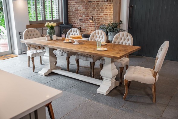 Tuscan Reclaimed Wood Dining Table